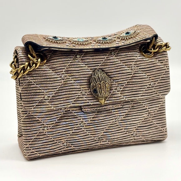 KURT GEIGER LONDON Mini Kensington Quilted Crossbody - Picture 2 of 11